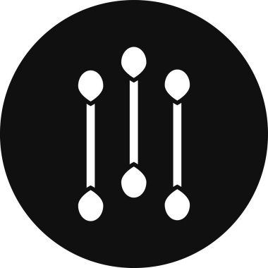 Modern b 'nin vektör illüstrasyonu eksik simgesi