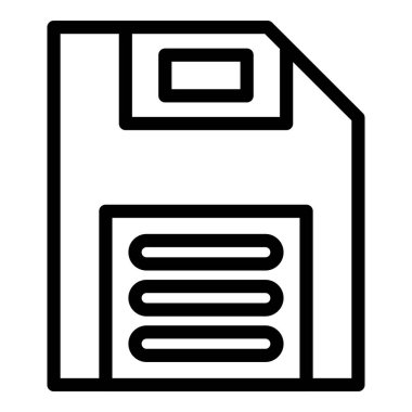 klasör simgesi. Web için belge vektör simgesinin özet çizimi