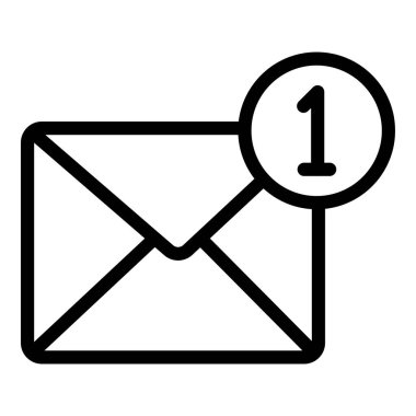 posta zarfı simge çizimi