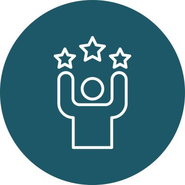 seo modern simgesinin vektör illüstrasyonu