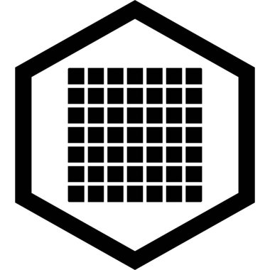 Güneş enerjisi simgesinin vektör illüstrasyonu