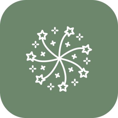 Yıldızın vektör illüstrasyonu