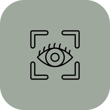 Göz, göz, görüş, görüş ikonu. vektör resmi