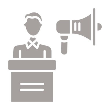 hoparlör vektör illüstrasyonu