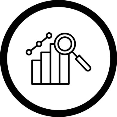 seo modern simgesinin vektör illüstrasyonu