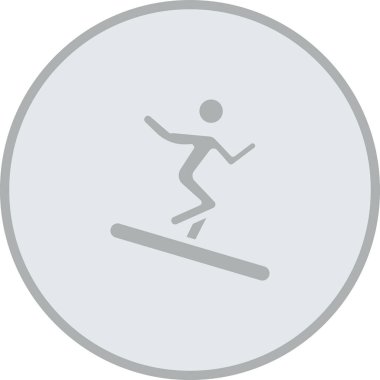 kayak simgesi vektör illüstrasyonu