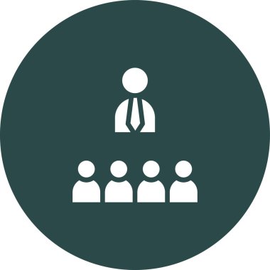 İnsan simgesinin vektör illüstrasyonu