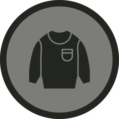 Eşsiz yelek Vektör Kabartma Simgesi