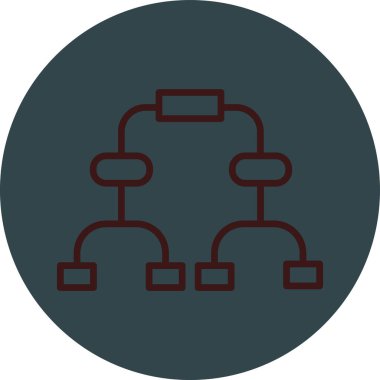 ağ simgesi vektörü. dolu simge.