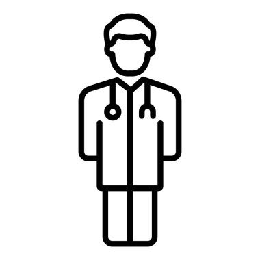 Doktor Simge vektör illüstrasyonu