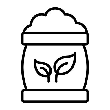 Kavanoz ikonu vektör illüstrasyonu