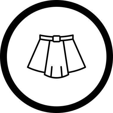 Modern b 'nin vektör illüstrasyonunda yiyecek ikonu yok