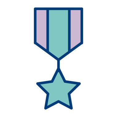 ödül simgesi vektör illüstrasyonu