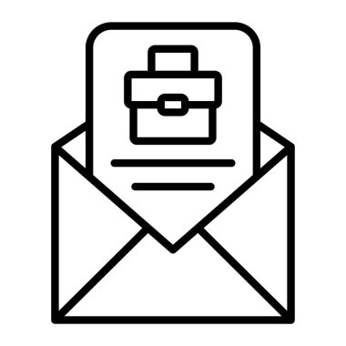 E- posta harfi simgesi, özet biçimi