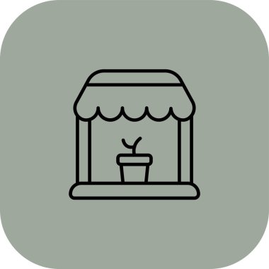 Gıda simgesinin vektör çizimi