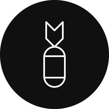 Şişenin vektör simgesi