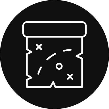 Modern simgenin vektör illüstrasyonu