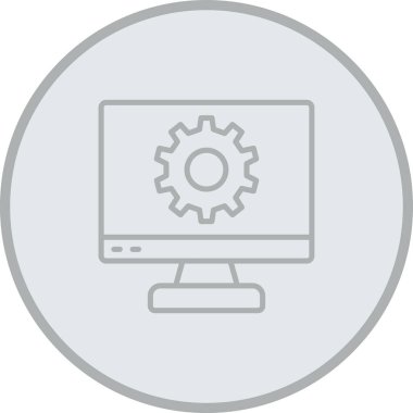 seo modern simgesinin vektör illüstrasyonu