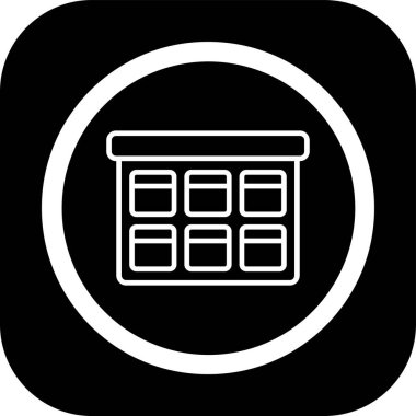 Modern b 'nin vektör illüstrasyonu eksik simgesi