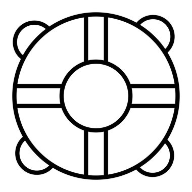 Çin feneri ikonu ana hat vektörü. Çin feneri.