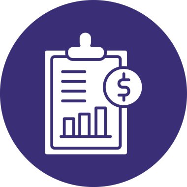 İş ve modern simgenin vektör illüstrasyonu