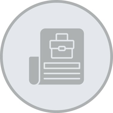 Dosya. Web simgesi basit illüstrasyon