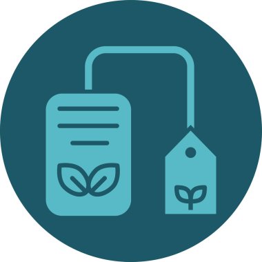 Çanta simgesinin vektör illüstrasyonu