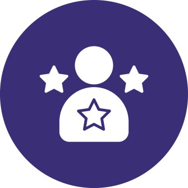 Yıldız. Web simgesi basit illüstrasyon