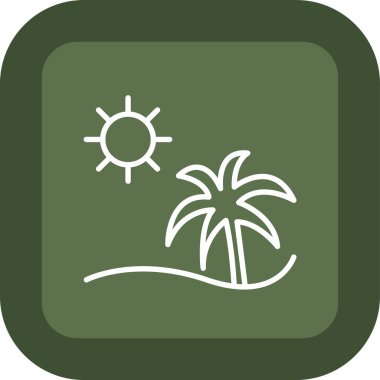 İllüstrasyon adası ikonu Kişisel kişisel kişisel kişisel.