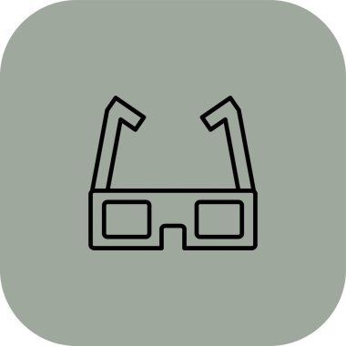 vektör gözlüğü resimleme