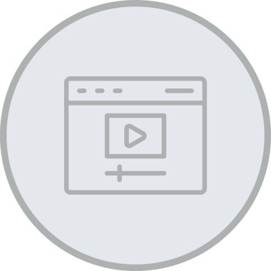 web browser window vector icon