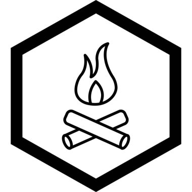 vector illustration of firewall icon
