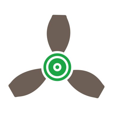 yeşil yaprak ve çiçek simgesi