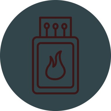 Simge vektör resimlemesini ateşle