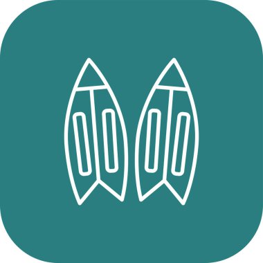 Modern simgenin vektör illüstrasyonu