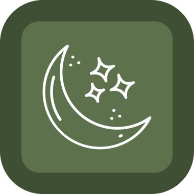 gece ve yıldız simgesi