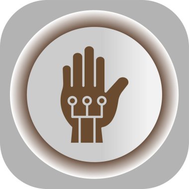 Dünyayı tutan elin simgesi.