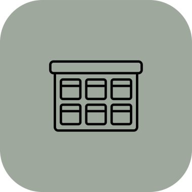 Modern b 'nin vektör illüstrasyonu eksik simgesi