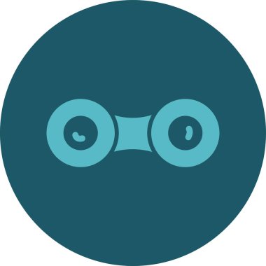 Bir kamera simgesinin vektör illüstrasyonu