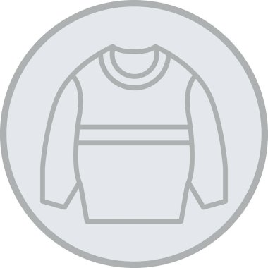 Ceket simge vektör çizim