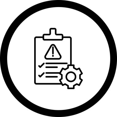 Kişisel ayar simgesi tasarımının illüstrasyon vektör simgesi