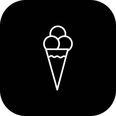 Kişisel uygulama ticari kullanımı için illüstrasyon simgesi...