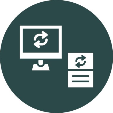 vektör dizüstü simgesi illüstrasyonu