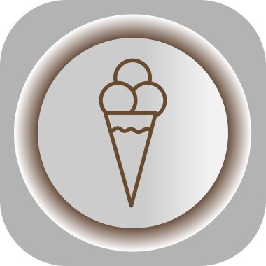 trend beyaz arkaplanda vektör kremi simgesi