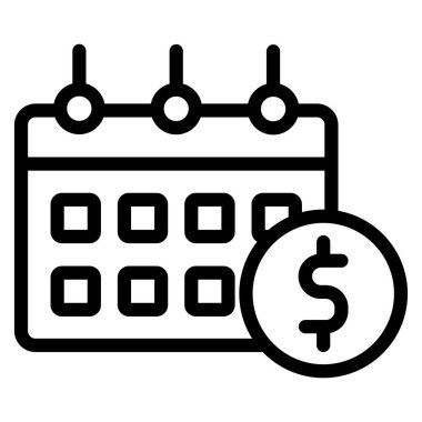 para simgesi vektör illüstrasyonu