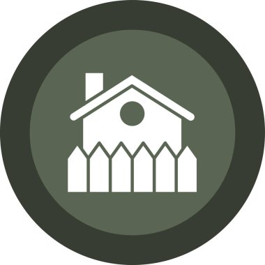 Ev simgesi vektör illüstrasyonu