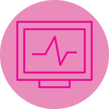 izleyici ikon vektör illüstrasyonu