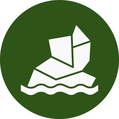 Teknenin vektör illüstrasyonu