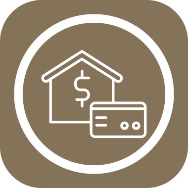 Vektör Ev simgesi illüstrasyonu