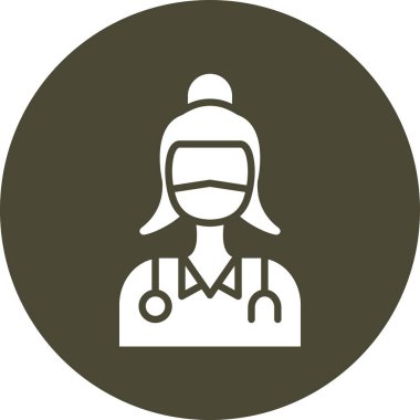 doktor vektör simgesi modern resim